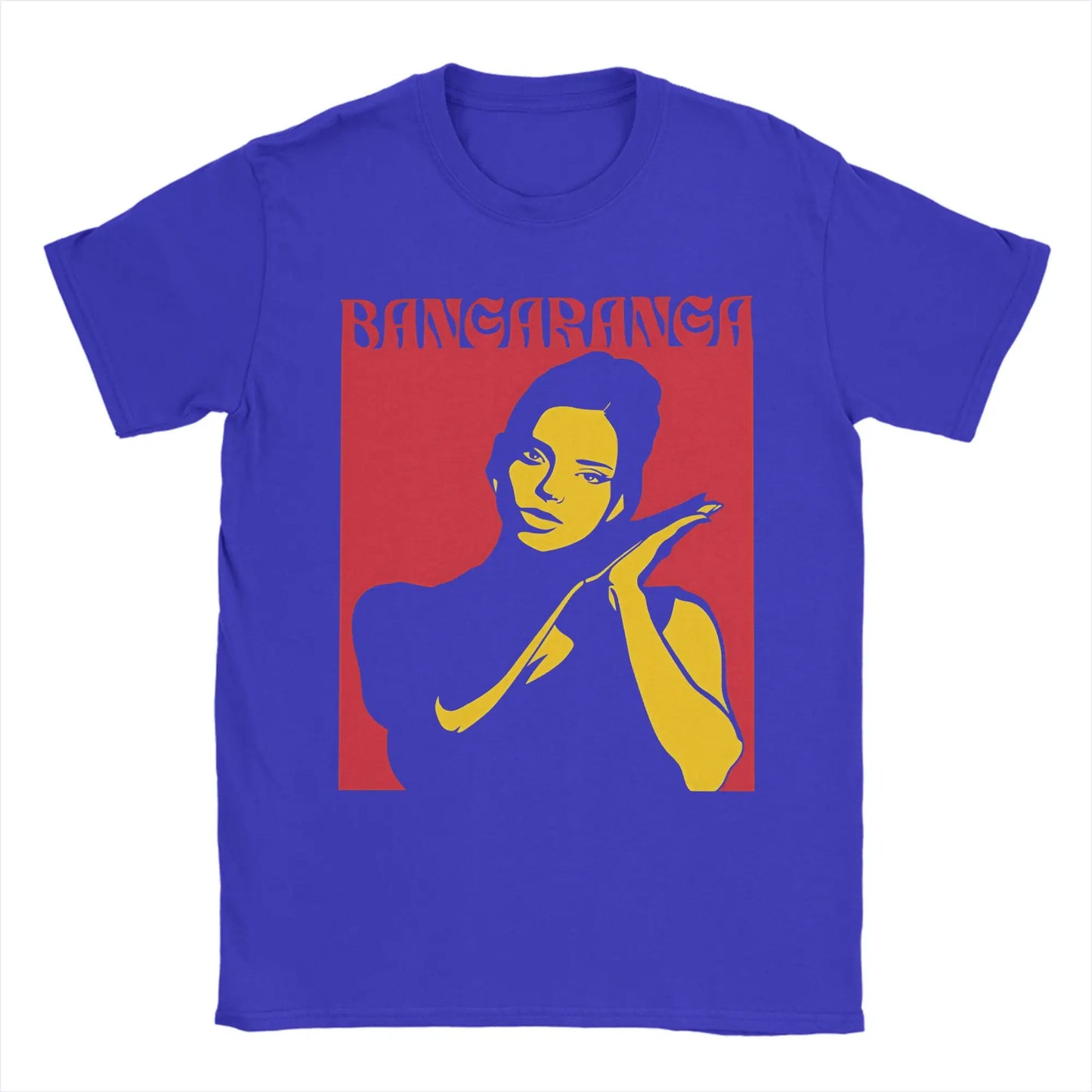 Men T-Shirts Bangaranga Funny Cotton Tees Short Sleeve Bulgaria DARA Eurovisions 2026 T Shirt Crew Neck Tops Gift Peaceful Pleasures Health and Wellness Blue 5XL