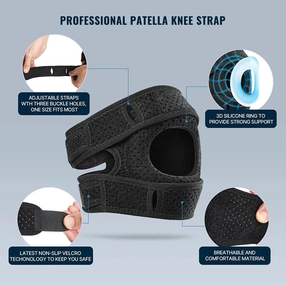 LOOGDEEL Patella Knee Brace Compression Sleeve | Men & Women