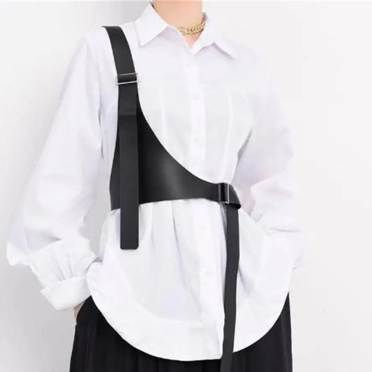 Designer Belts Women Waist Harness Skirt Belt Soft Pu Leather Dress Peaceful Pleasures Health and Wellness