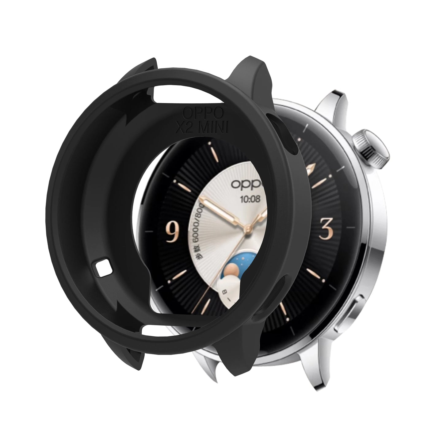 Silicone Case for Oppo Watch X2 Mini – Shockproof Cover