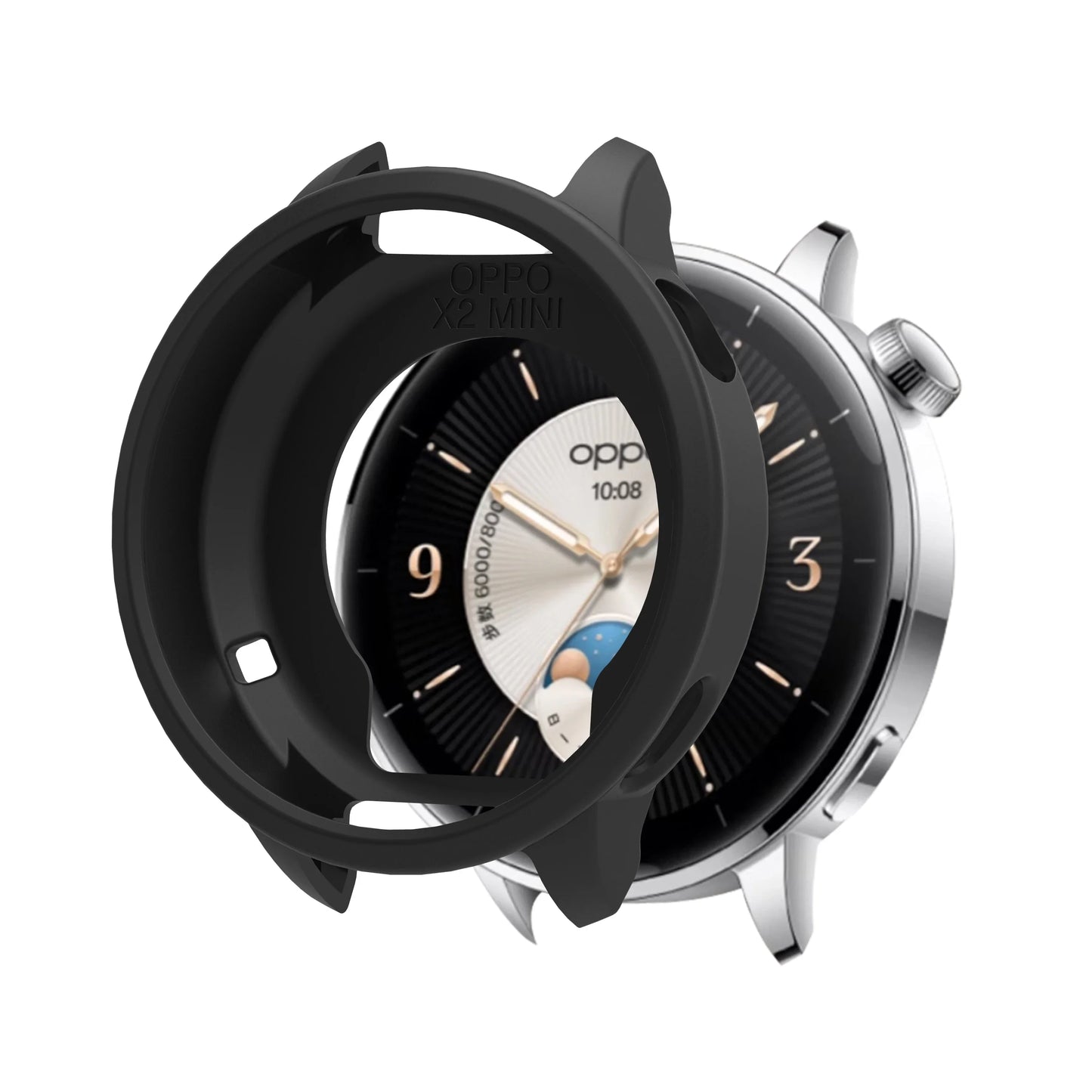 Silicone Case Cover for Oppo Watch X2 Mini – Shockproof