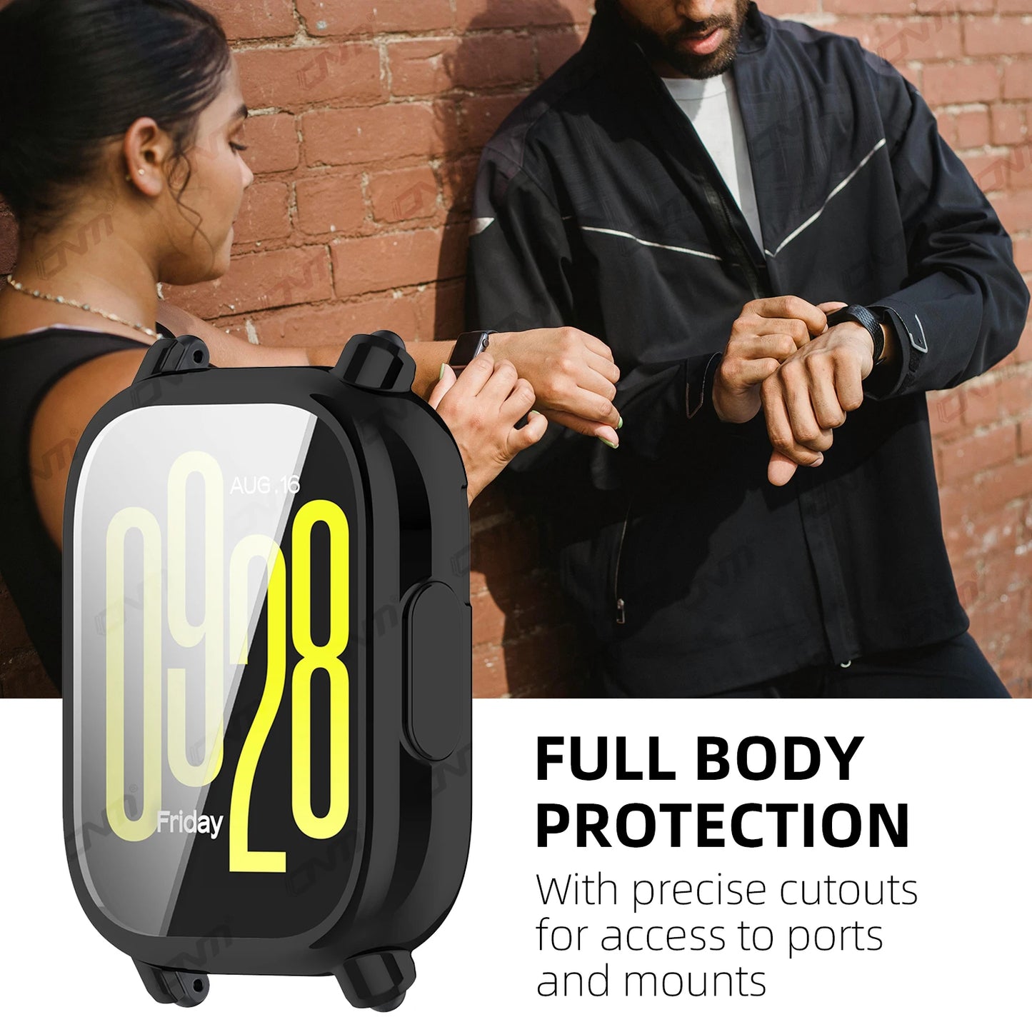 Redmi Watch 5 Active TPU Case Full-Coverage Screen Protector