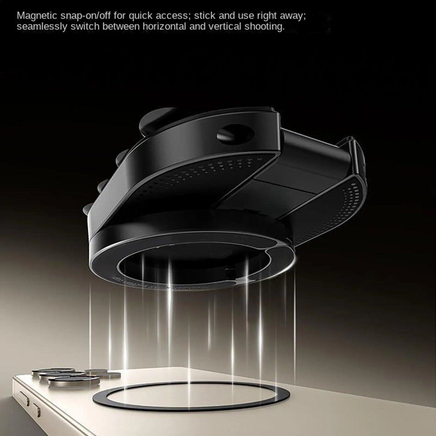 Magnetic Phone Mount Suction Cup Automobile Navigation Stand 360 Degree Adjustable Car Phone Holder Mount for Hands-Free Peaceful Pleasures Health and Wellness