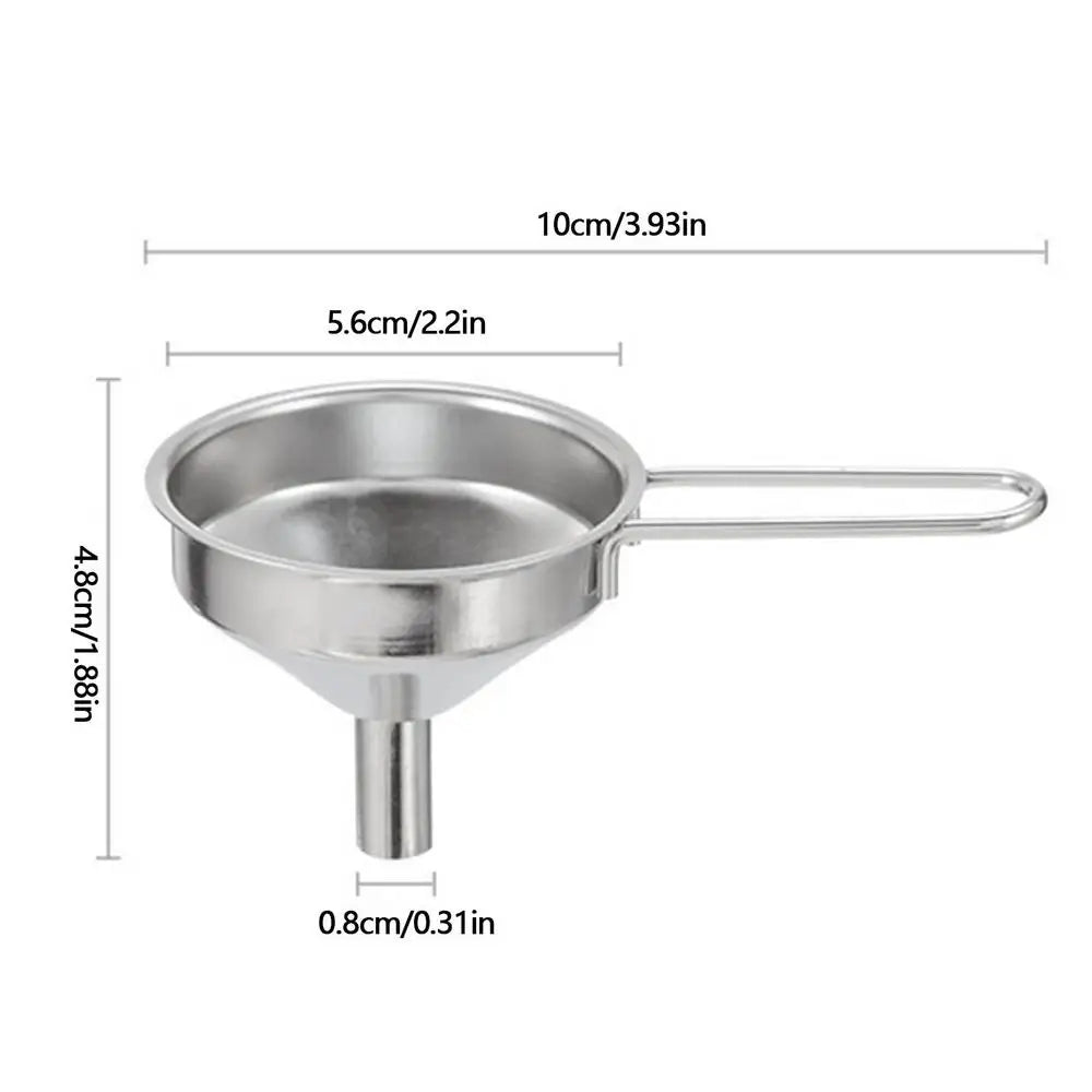 Stainless Steel Mini Funnel with Long Spout | Kitchen & Bar