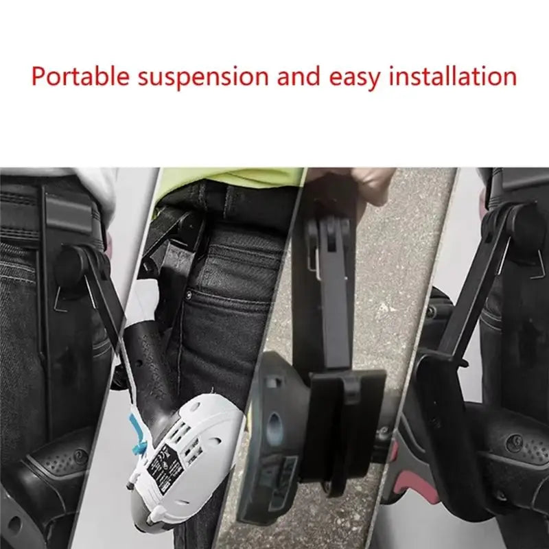 A36T-Multifunctional Electric Wrench Belt Clip Hanger Impact Driver Belt Clip Wrench Plastic Clip Hook Hanger Tool Peaceful Pleasures Health and Wellness