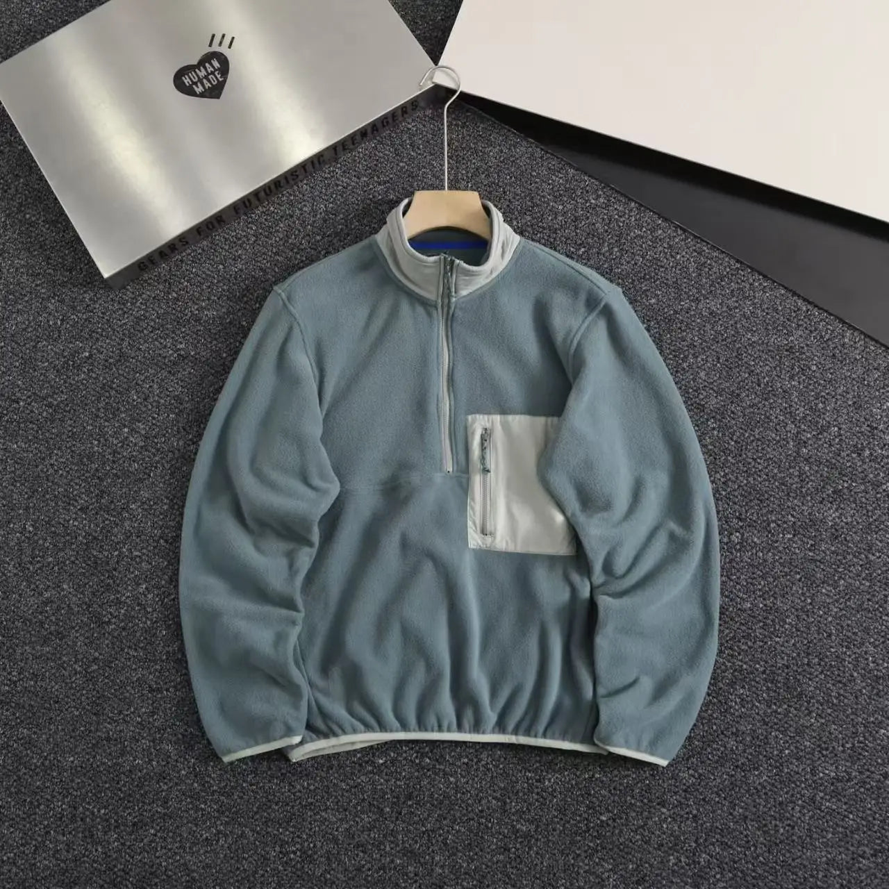 Couples Matching Half-Zip Fleece Pullover Sweatshirt | S–XL