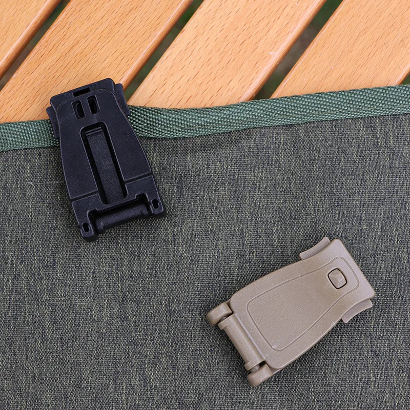 3-Pack MOLLE Webbing Buckle Clips for Tactical Backpacks MOLLE Backpack Clips Peaceful Pleasures Health and Wellness