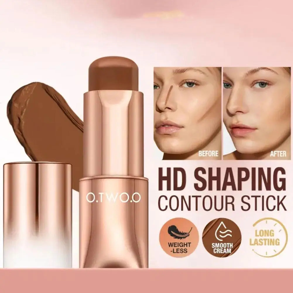 Contour Stick Cream Long-wear Lightweight Stick Easy to Sculpt Face Concealer Bronzer Contouring Makeup Pen Peaceful Pleasures Health and Wellness