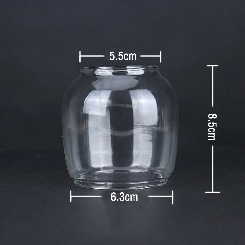 High Quality! Horse Lamp Glass Lampshade Nostalgic Retro Outdoor Kerosene Lamp Circular Lampshade Lighting Accessories Peaceful Pleasures Health and Wellness A2