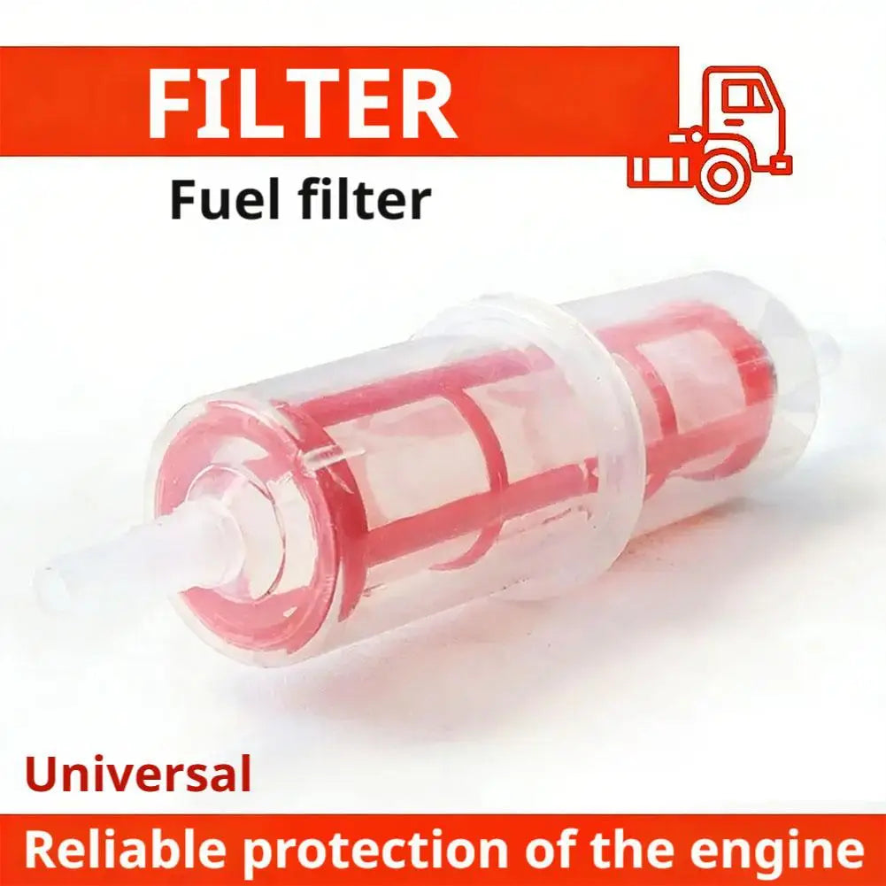 Universal Inline Diesel Fuel Filter 8mm–10mm Hose | 1–5 Pack Inline Fuel Filter Peaceful Pleasures Health and Wellness