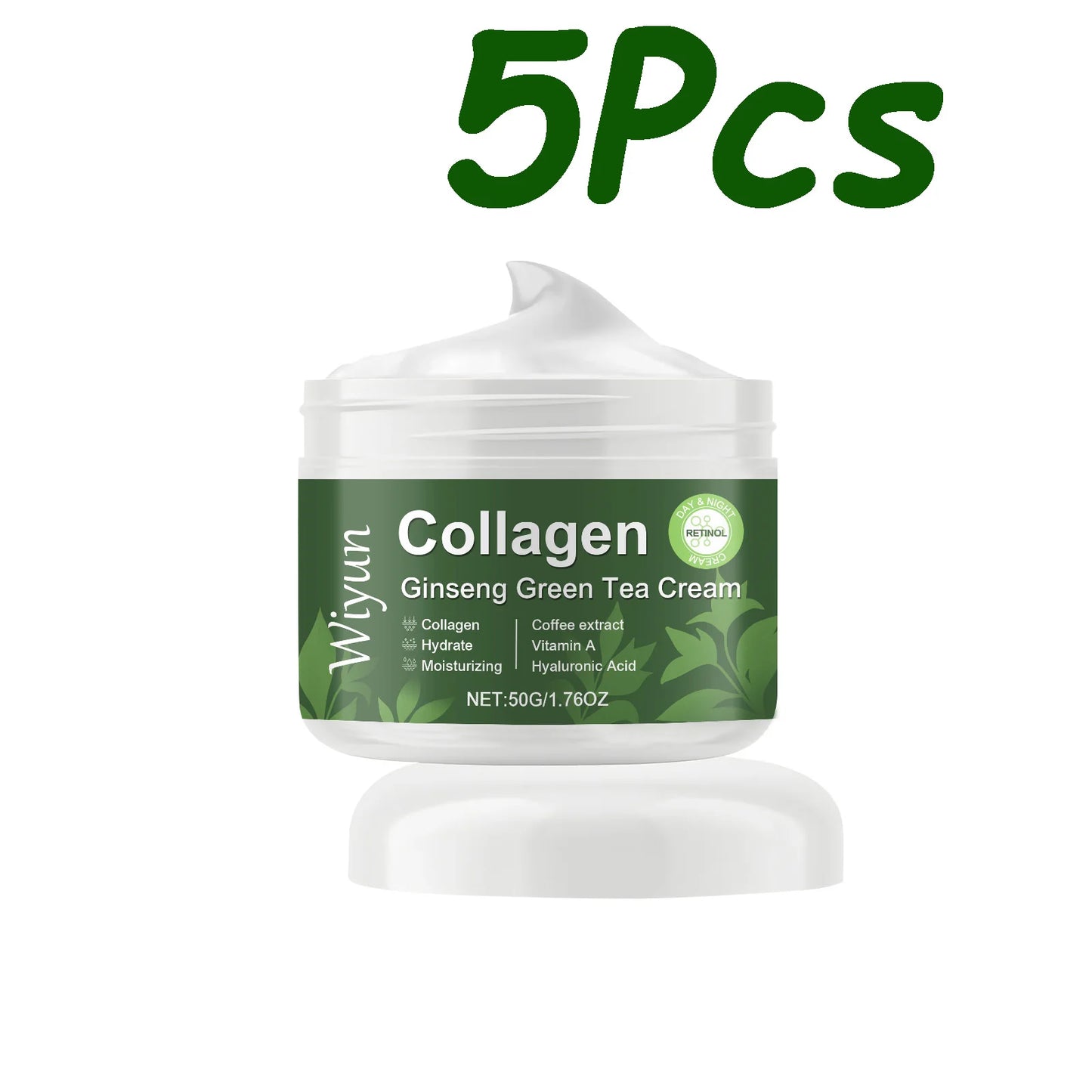 Collagen Ginseng Green Tea Anti-Aging Face Cream 50g