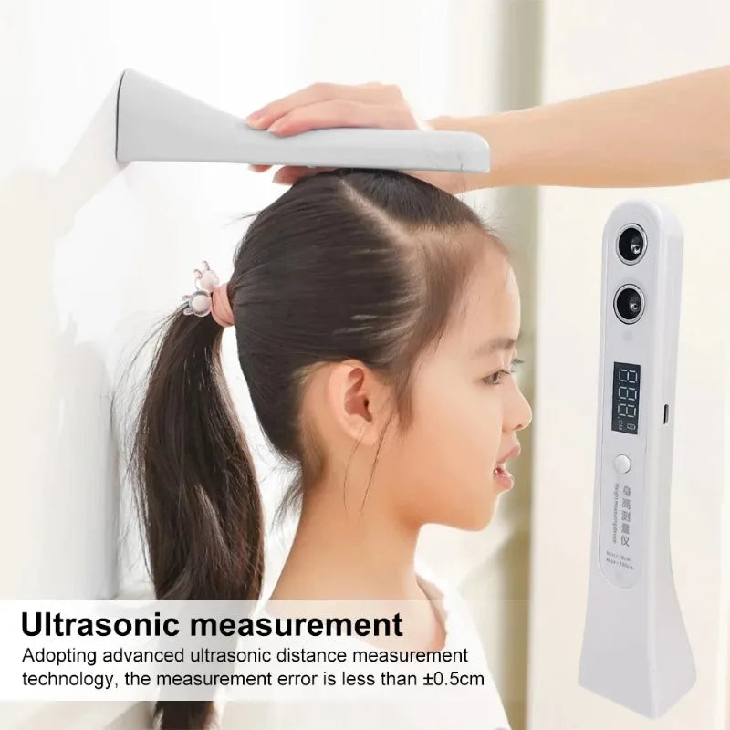 Portable Ultrasonic Digital Height Ruler for Kids & Adults Height Measuring Device Peaceful Pleasures Health and Wellness
