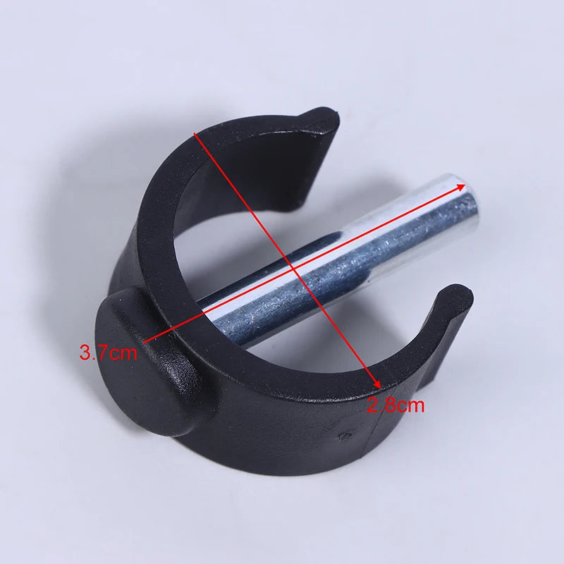 New 10/30pcs C-Shaped Fasteners, Walker Plastic Accessories, Tube Positioning Open Clips, Crutch Buckles Peaceful Pleasures Health and Wellness 10Pcs