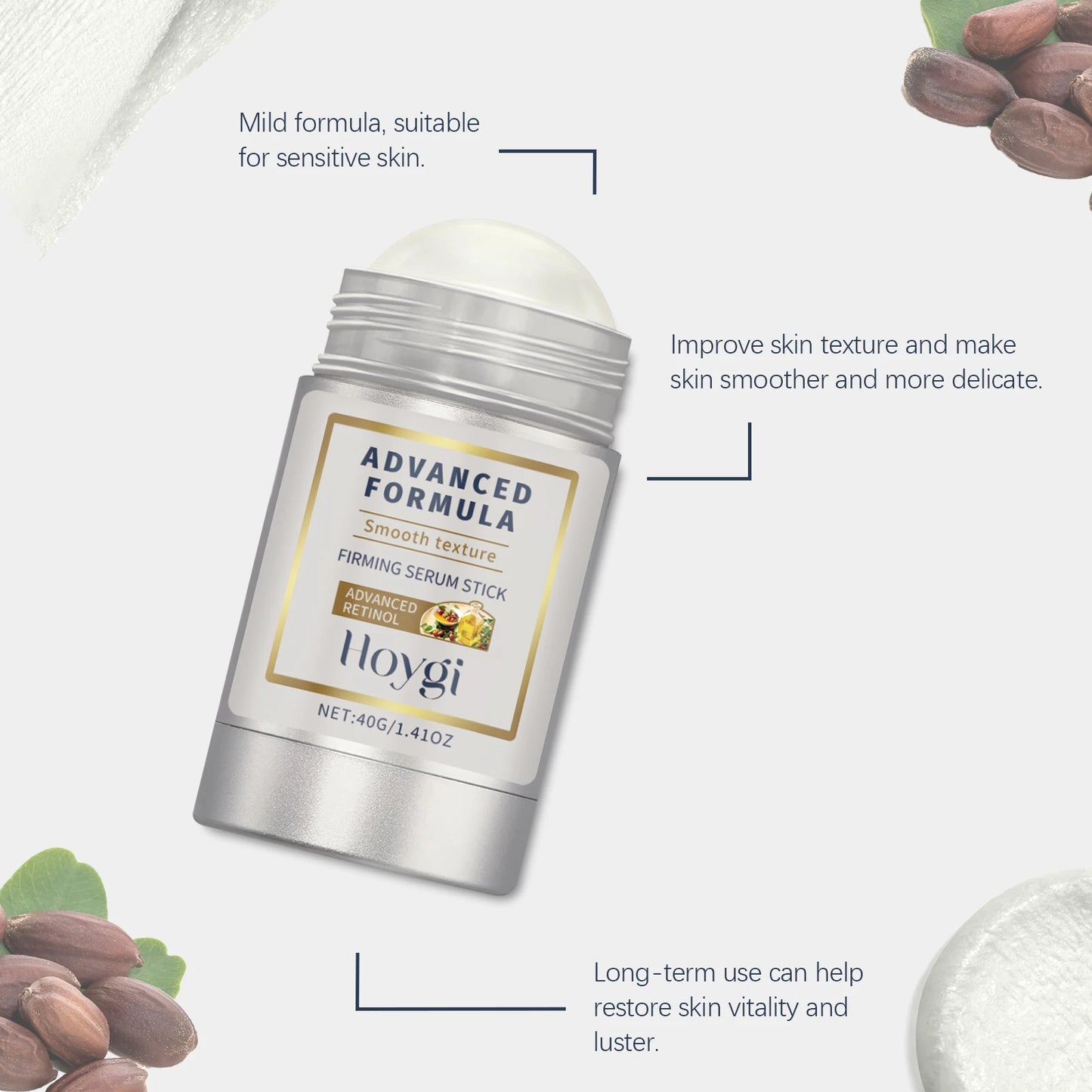 1/2/4pcs Retinol Hyaluronic Acid Stick Anti Wrinkle Tighten Pores Firming Lifting Skin Moisturizing Anti Aging Korean Care Balm Peaceful Pleasures Health and Wellness