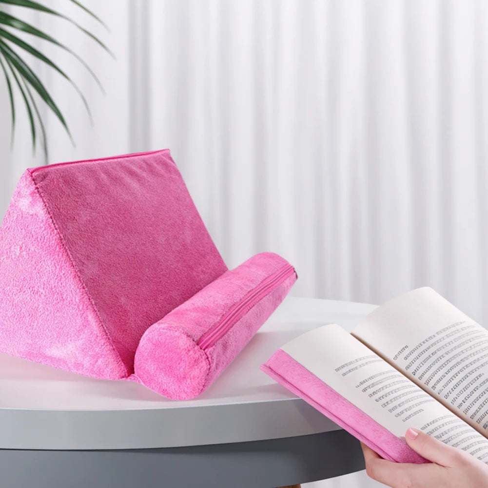 Portable Sponge Tablet Pillow Stand | Multi-Angle Phone Holder