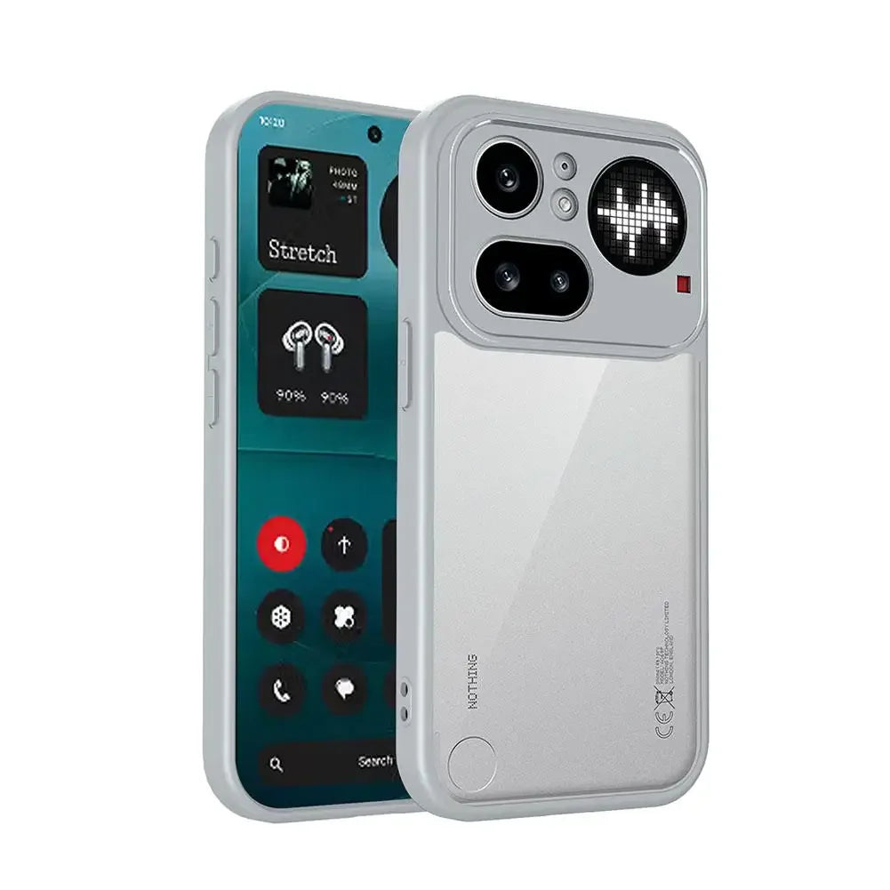 Transparent Matte TPU Silicone Case For Nothing Phone 4A/4A Pro Shockproof Bumper Protection Anti Fingerprint Phone Accessories Peaceful Pleasures Health and Wellness