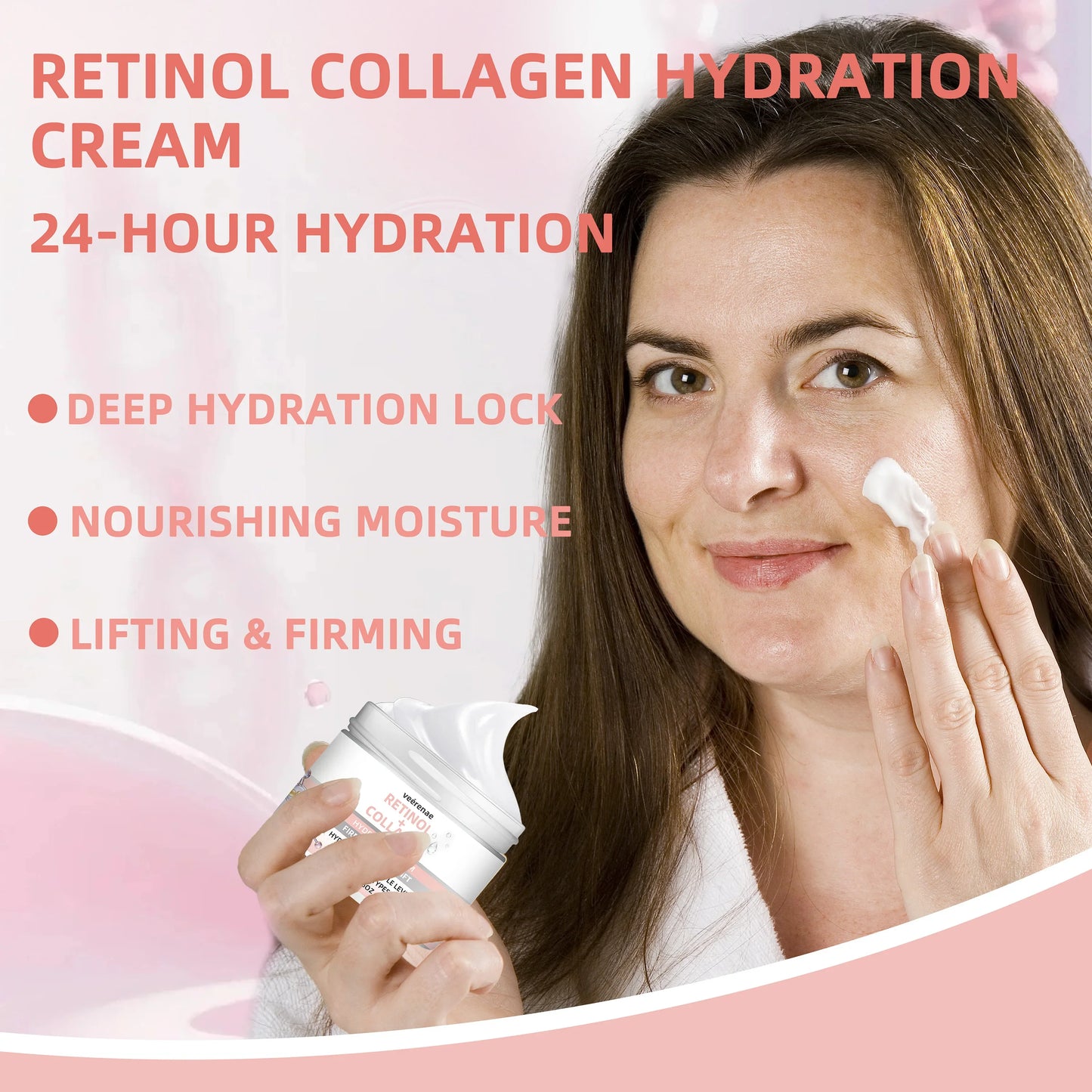 veérenae Retinol Collagen Cream – Daily Hydrating Moisturizer