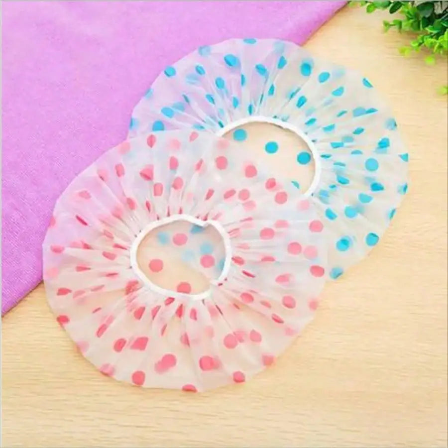 Reusable Waterproof Shower Cap | Plastic Spa Shower Cap