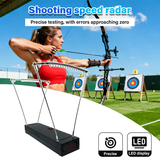 New Speed Meter 30-9999 FPS Speed Meter for Shooting Chronograph Speed Meter Velocimetry Slingshot Bullet Speed Measuring Tools Peaceful Pleasures Health and Wellness