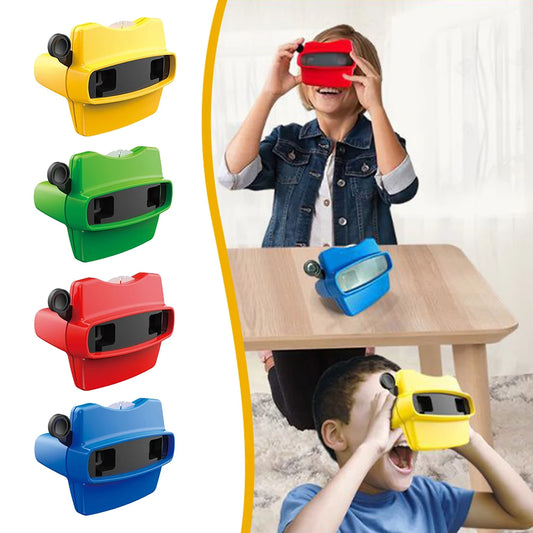 Classic 3D Viewer Slide Learning Toy for Kids | STEM Toy STEM Learning Toy Peaceful Pleasures Health and Wellness