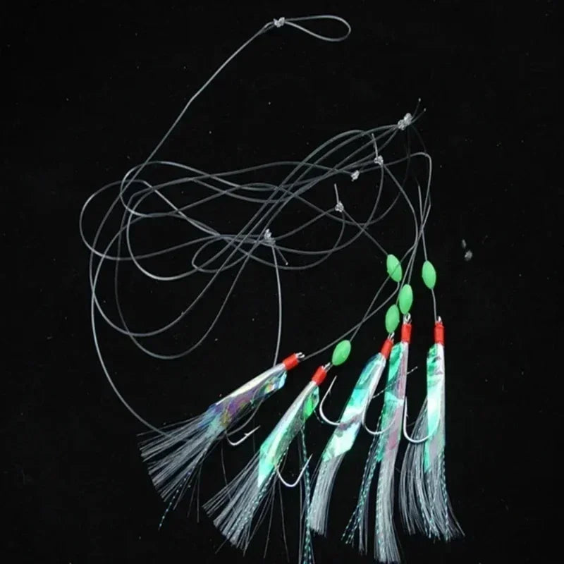 Multi-color Soft Silverskin Fishing Lure Imitation Shrimp Bait