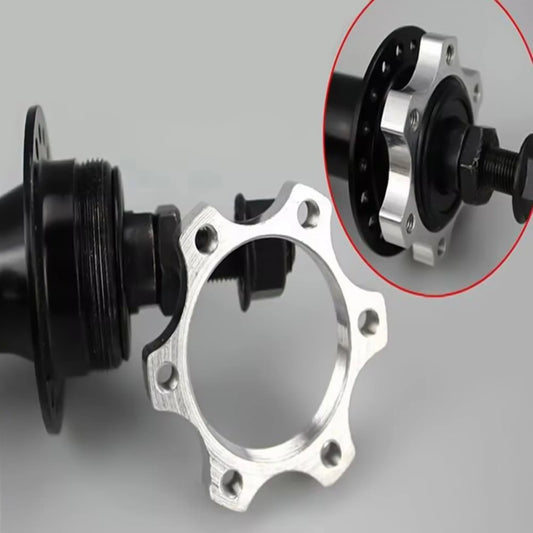 Bike Disc Brake Rotor Adapter Hardness Cycling Parts 6 Holes Brake Discs for Bicycle Decorative Accessories Peaceful Pleasures Health and Wellness