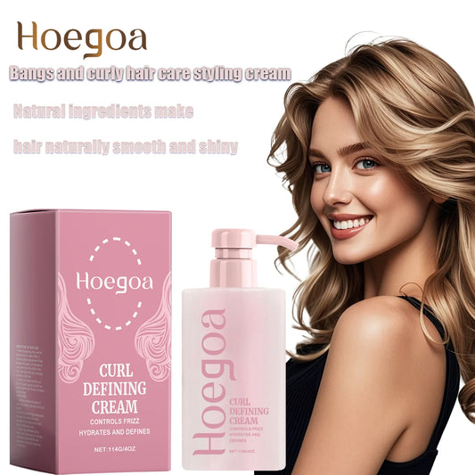 HOEGOA Curl Defining Cream | Shea Butter & Coconut Oil 140g Curl Defining Cream Peaceful Pleasures Health and Wellness
