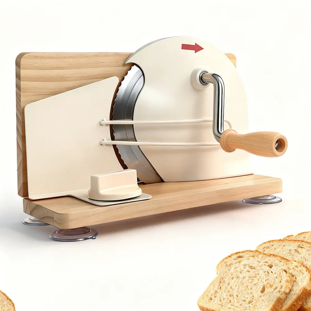 Homemade Bread Tool Set - 5-20mm Adjustable Thickness Manual Bread Cutter + Dough Scribing Tool + Bread Clamp Bakery Supplies Peaceful Pleasures Health and Wellness