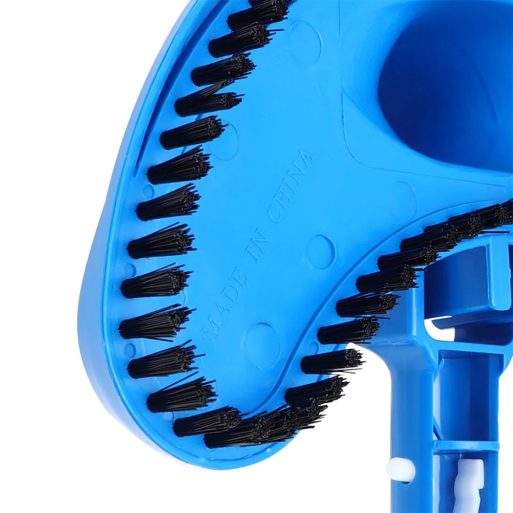 Pool Vacuum Head Half Moon Flexible Swimming Curved Suction Cleaning