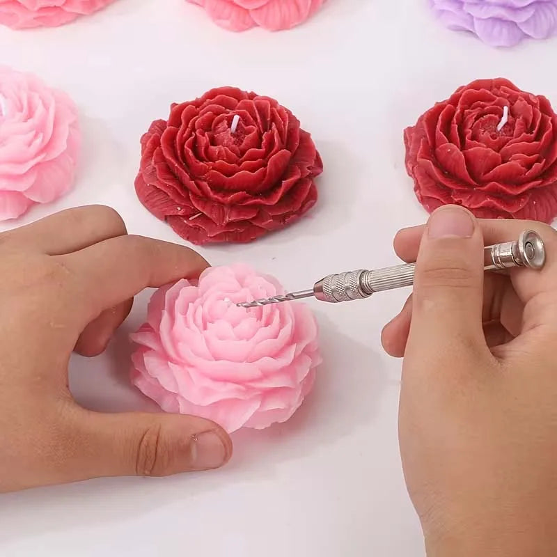 DIY Candle Making Kit – Metal Puncher Tool & 2 Drill Bits