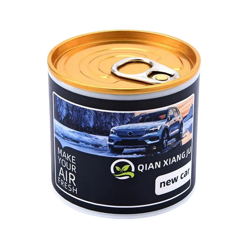 New Solid Car Aromatherapy Canned Car Interior Fragrance 60 days Long-Lasting Air Freshener Odor Eliminator For Car Home Closet Peaceful Pleasures Health and Wellness L