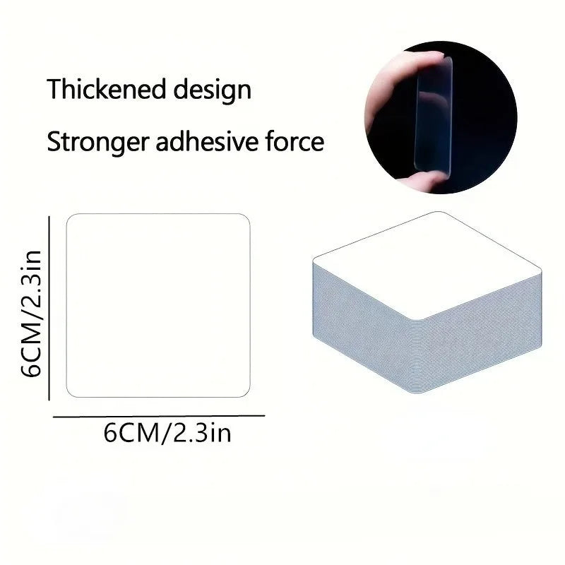 Heavy Duty Double Sided Adhesive Tape – No-Nail Removable Wall Pads