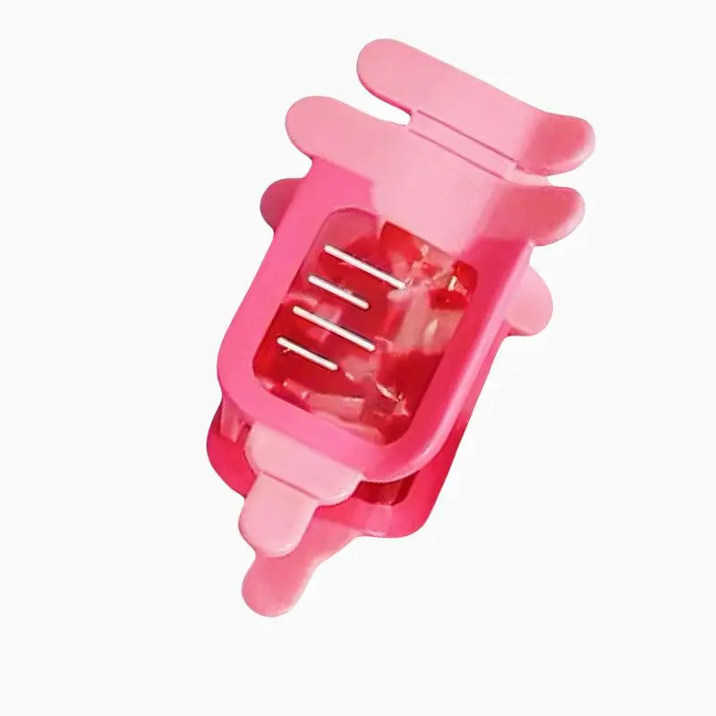 Pill Heart Hair Claw Clip – Non-Slip Strong Hold for Women