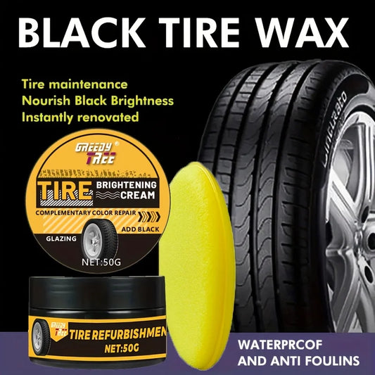 Car Tire Shine Wax – Gloss Enhancer & Durable Protection Tire Shine Wax Oasis Select