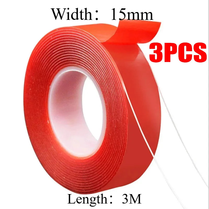 2-Pack Ultra Thin Double Sided Tape – Waterproof & Heat Resistant