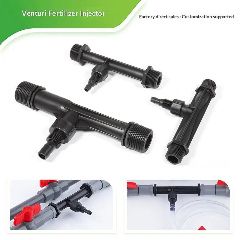 Venturi Fertilizer Injector | Leakproof, Heavy Duty, Multi-Size
