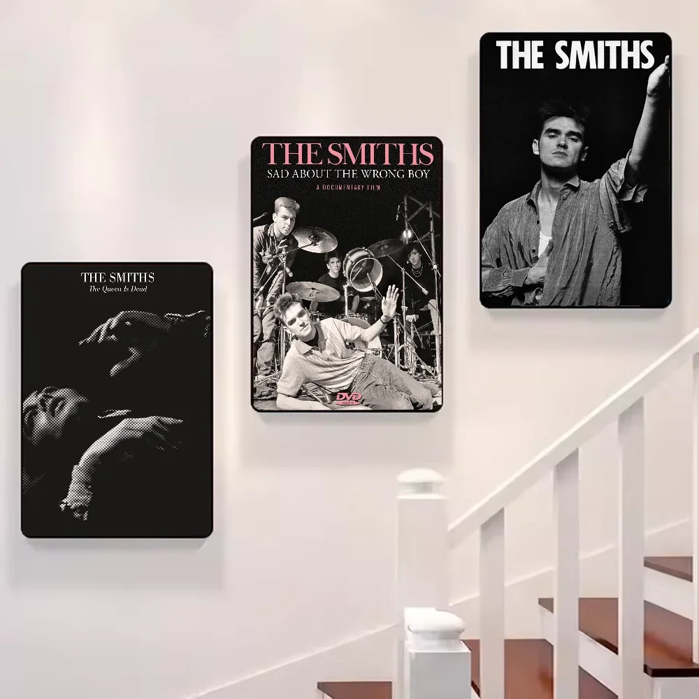 The Smiths Rock Band Minimalist Canvas Poster | Wall Art Print Canvas Wall Art Peaceful Pleasures Health and Wellness