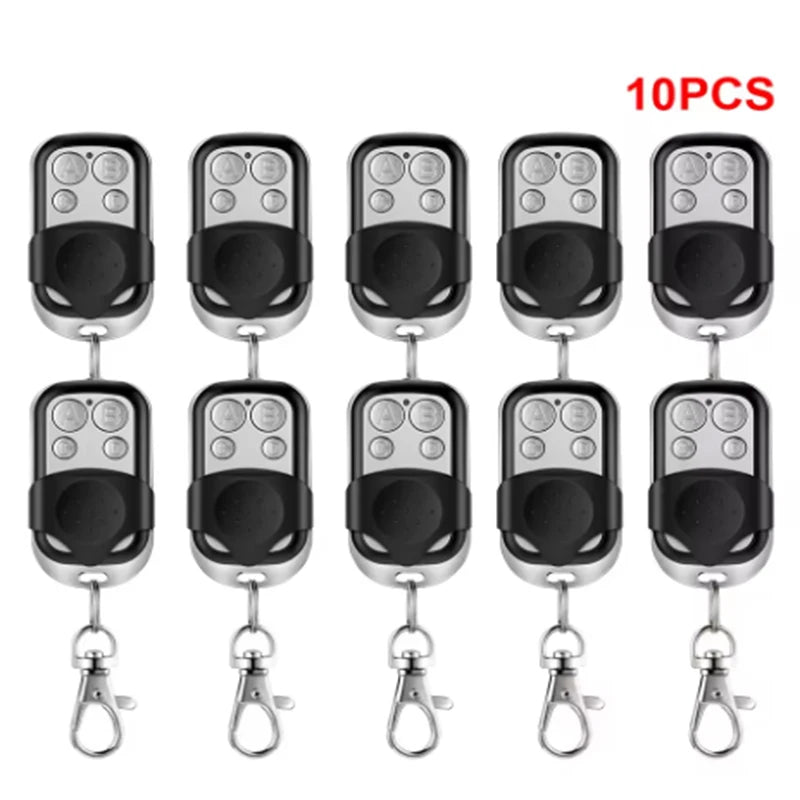 433MHz 4-Button Wireless Copy Remote for Garage & Gate Doors