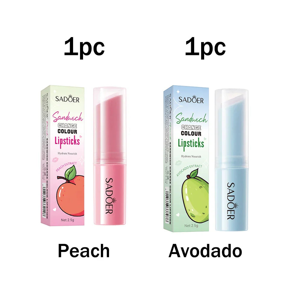 Honey Peach Color-Changing Moisturizing Lip Balm 2.5g
