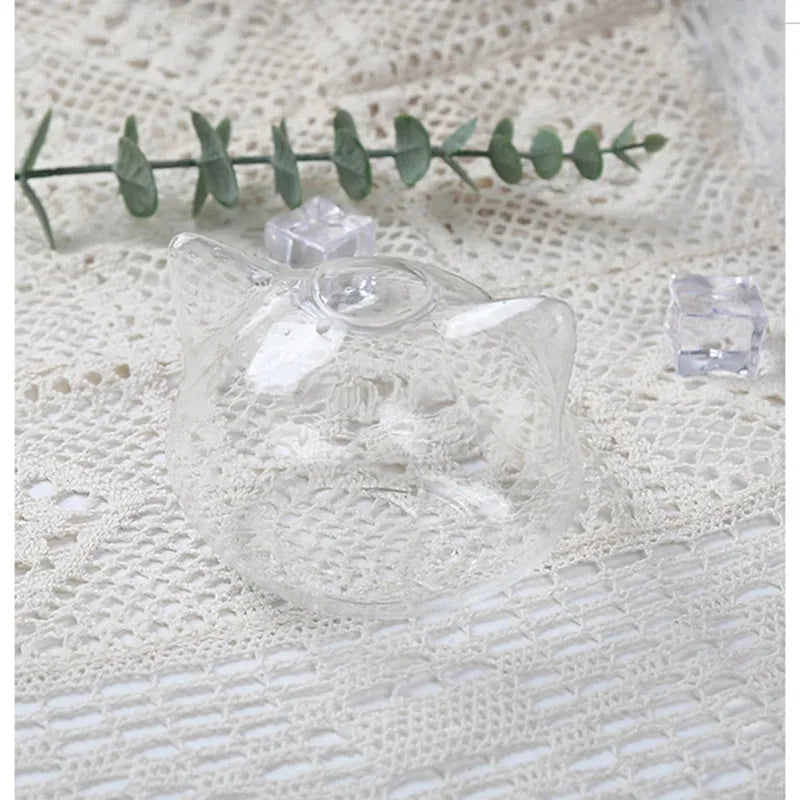 Cat-Shaped Glass Vase | Hydroponic Succulent Planter & Terrarium