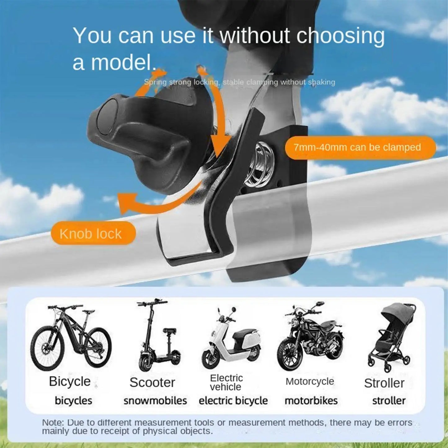 Universal Chair Umbrella Holder – 360° Adjustable Clamp