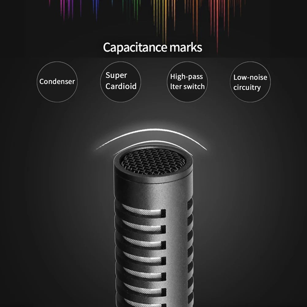 Vioce Recording Conference Interview Microphone Recording Live Mic Interview for DSLR Camera Video Camcorder Peaceful Pleasures Health and Wellness