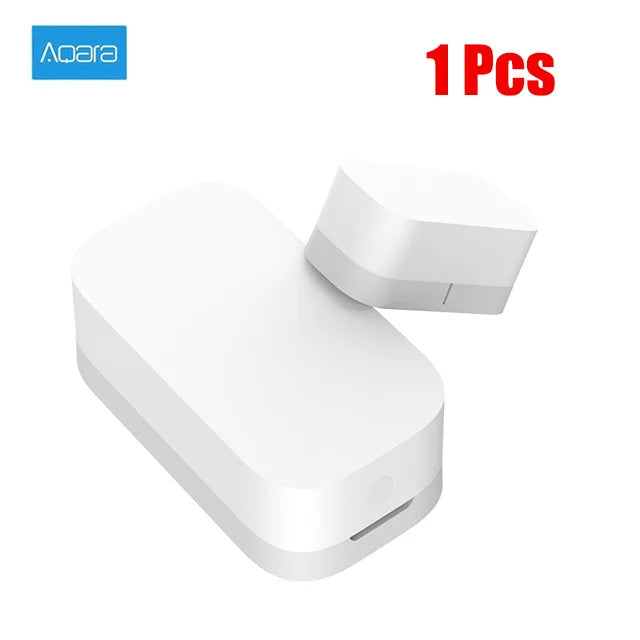 Aqara Door Window Sensor Zigbee MCCGQ11LM Smart Mini Door Sensor Alarm work With MiHome HomeKit APP for Xiaomi Smart Home Peaceful Pleasures Health and Wellness Aqara Door 1Pcs