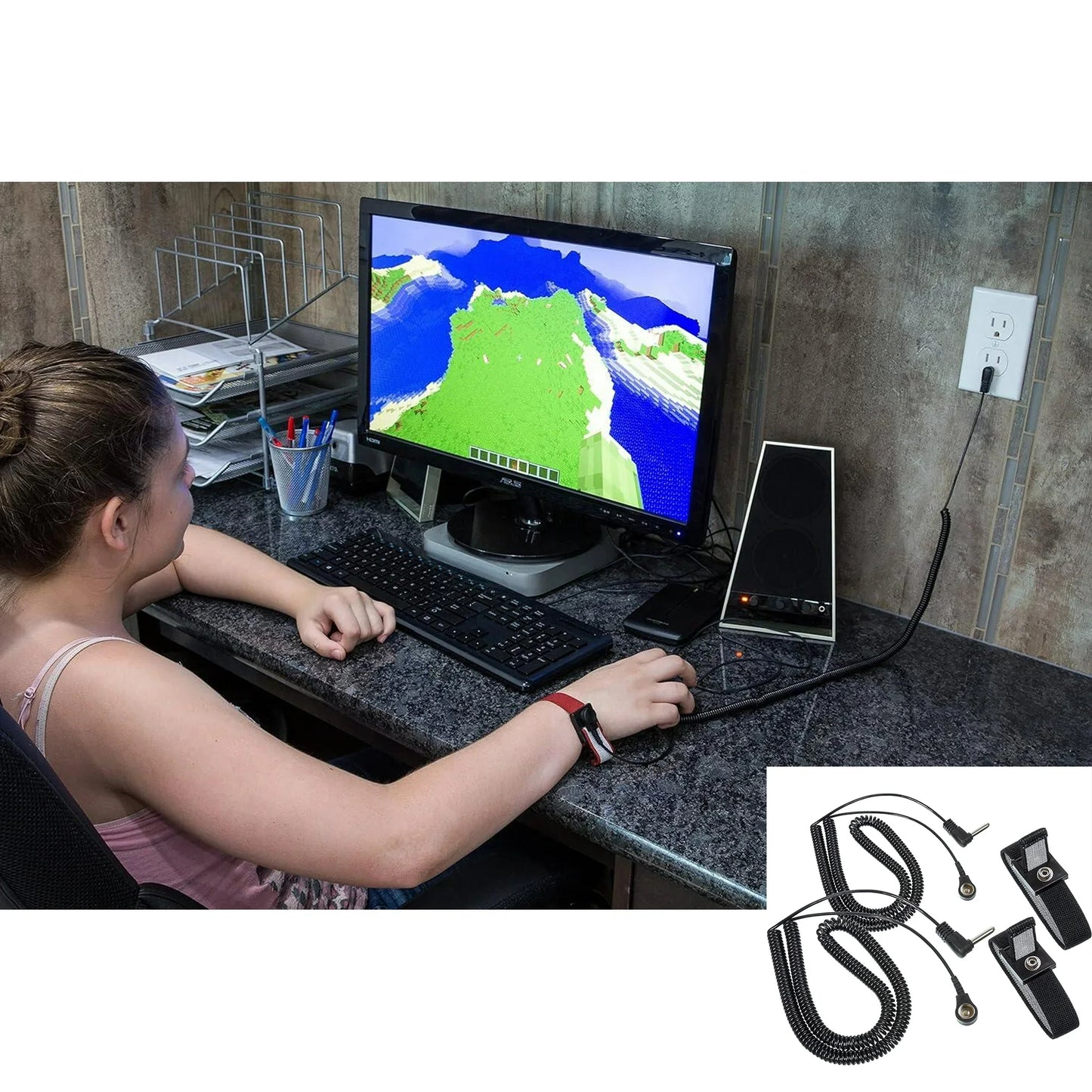 Grounding Wrist Strap 2-Pack | EMF Protection & Earthing