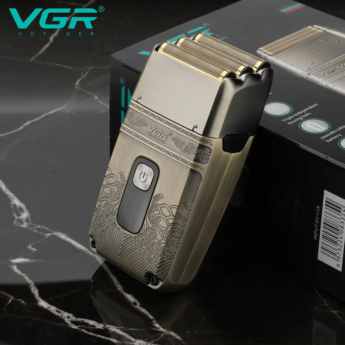 VGR V-335 Professional Waterproof Electric Shaver & Beard Trimmer