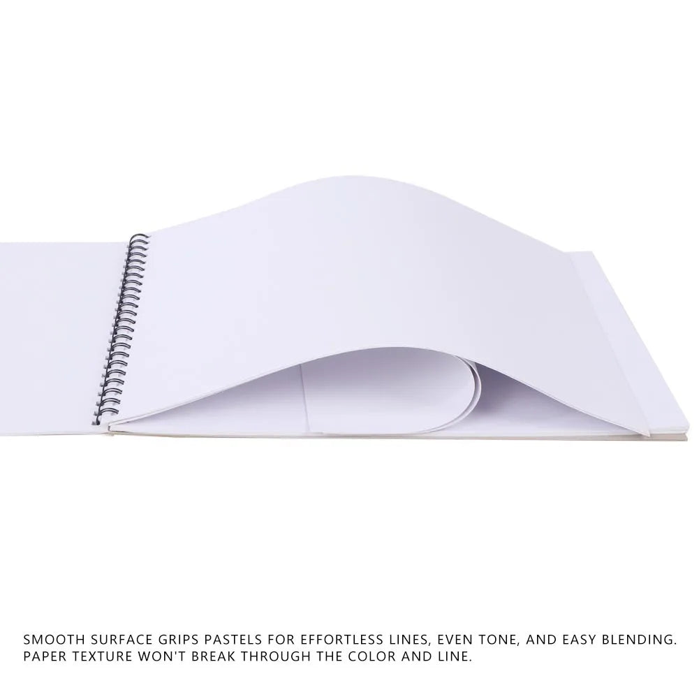 Pastel Paper Pad Pastel Paper Pad Drawing Notebook Watercolor Sketchbook for Painting Drawing Widely Used In Design And Study Peaceful Pleasures Health and Wellness