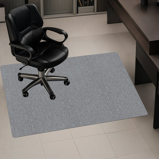 90x120cm Office Rolling Chair Mat Computer Gaming Chair Mat Colors Bedroom Living Room Office Swivel Chair Carpet Peaceful Pleasures Health and Wellness Grey 900MMx1200MM