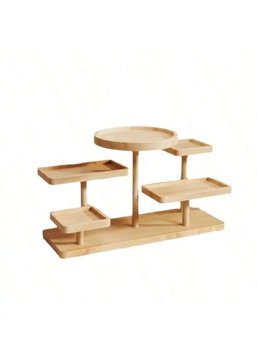 Wooden Tiered Display Stand – Cupcake, Perfume & Spice Rack