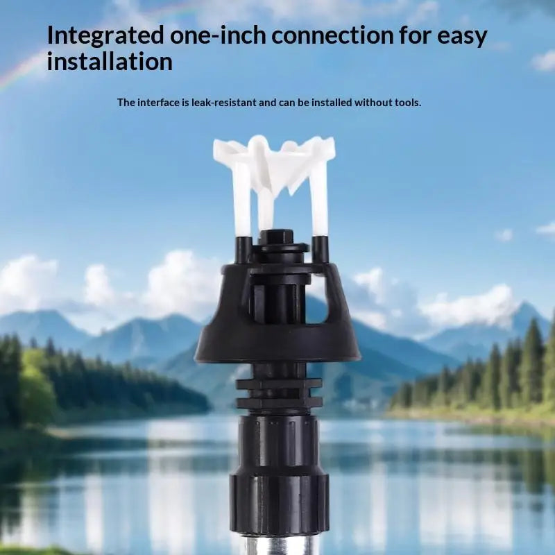 Plastic Rotary Watering Sprinkler Durable 360 Degree Wobbling Sprinklers Universal Garden Irrigation Nozzle Peaceful Pleasures Health and Wellness
