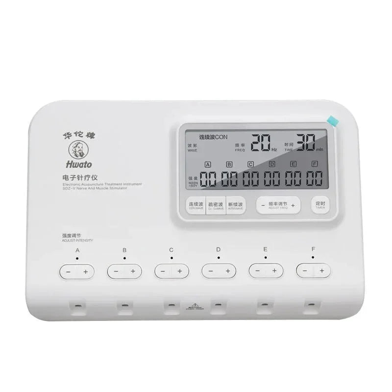 6-Channel EMS TENS Electroacupuncture Stimulator | Pain Relief